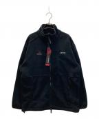 DUFFER BLACK LABELダファー ブラック レーベル）の古着「POLARTECジップブルゾン」｜ブラック