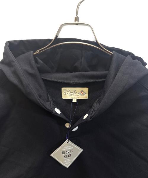 The Duffer of ST.George（ザ ダファーオブセントジョージ）The Duffer of ST.George (ザ ダファーオブセントジョージ) AIR FLEX ヘンリーネックパーカー / エアー フレックス ヘンリーネックパーカー ブラック サイズ:SIZE XLの古着・服飾アイテム