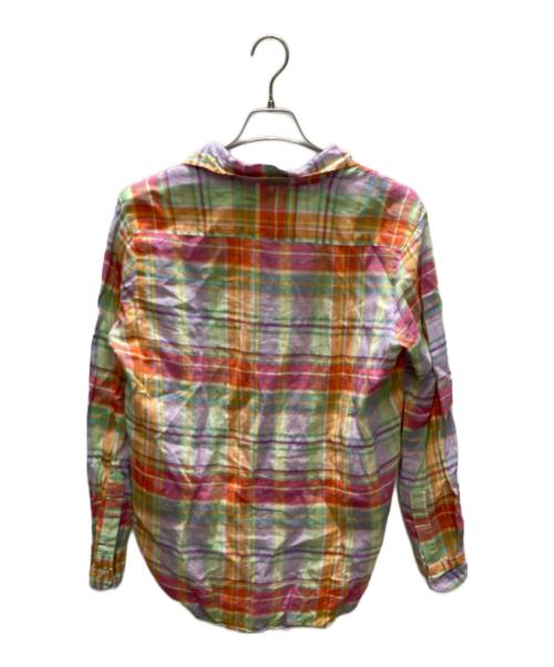 Frank&Eileen（フランクアンドアイリーン）Frank&Eileen (フランクアンドアイリーン) EILEEN リネンチェックシャツ マルチカラー サイズ:XSの古着・服飾アイテム