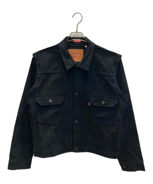 LEVI'S（リーバイス）LEVI'S (リーバイス) UNDERCOVER (アンダーカバー) コンバーチブル トラッカージャケット ブラック サイズ:SIZE Mの古着・服飾アイテム