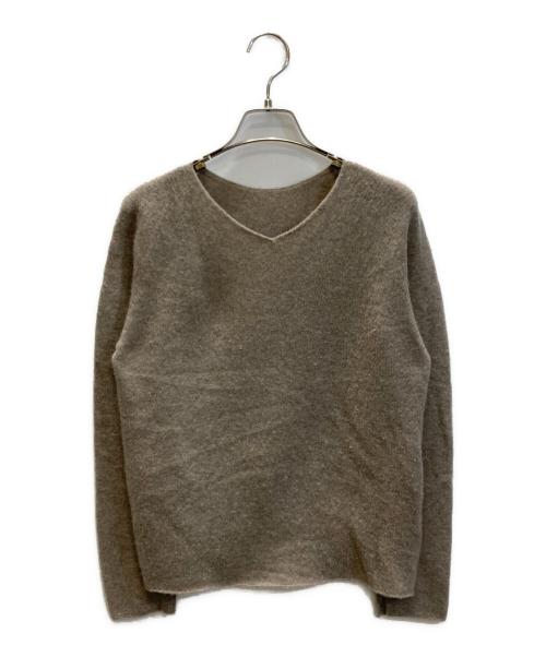 enrica（エンリカ）enrica (エンリカ) カシミヤニット ブラウン サイズ:SIZE Freeの古着・服飾アイテム