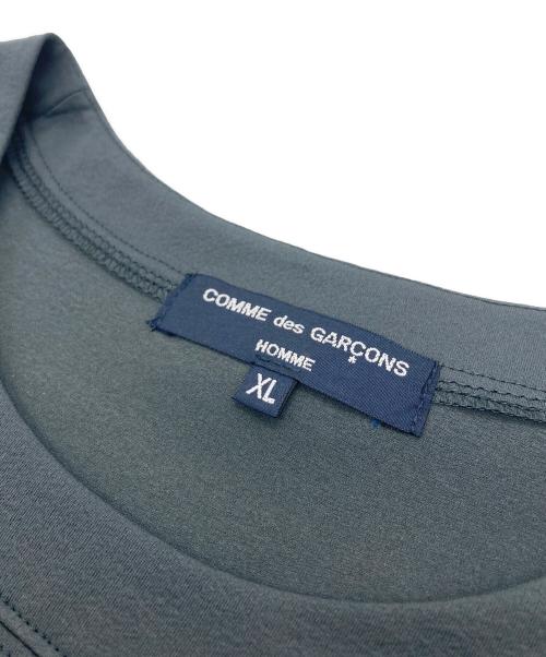 COMME des GARCONS HOMME（コムデギャルソン オム）COMME des GARCONS HOMME (コムデギャルソン オム) エステルハイゲージ天竺Tシャツ グレー サイズ:XLの古着・服飾アイテム