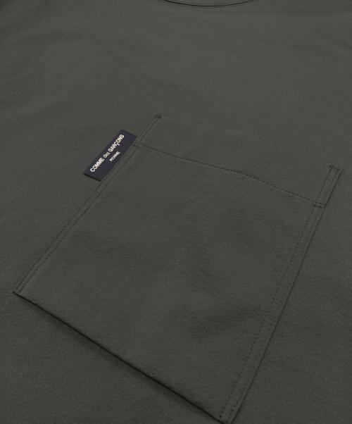COMME des GARCONS HOMME（コムデギャルソン オム）COMME des GARCONS HOMME (コムデギャルソン オム) エステルハイゲージ天竺Tシャツ グレー サイズ:XLの古着・服飾アイテム