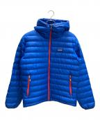 Patagoniaパタゴニア）の古着「00's ダウンセーターフーディ/Down Sweater Hoody」｜ブルー