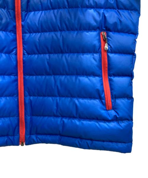 Patagonia（パタゴニア）Patagonia (パタゴニア) 00's ダウンセーターフーディ/Down Sweater Hoody ブルー サイズ:Sの古着・服飾アイテム