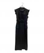 sacaiサカイ）の古着「Suiting Mix Dress」｜ブラック