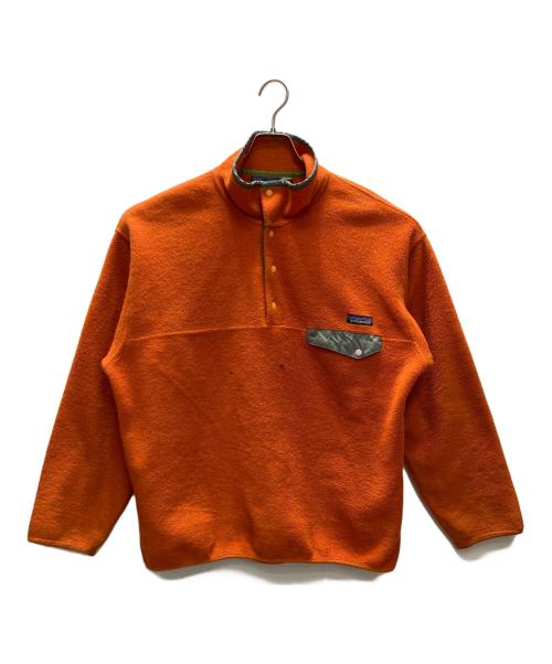 Patagonia（パタゴニア）Patagonia (パタゴニア) シンチラ スナップT/Synchilla Snap-T オレンジ サイズ:Lの古着・服飾アイテム