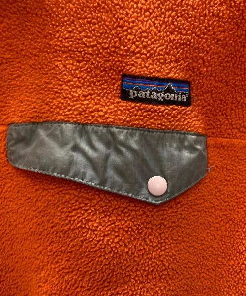 Patagonia（パタゴニア）Patagonia (パタゴニア) シンチラ スナップT/Synchilla Snap-T オレンジ サイズ:Lの古着・服飾アイテム