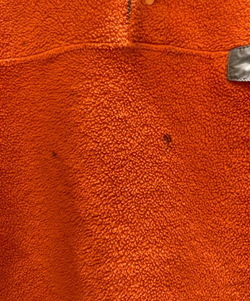 Patagonia（パタゴニア）Patagonia (パタゴニア) シンチラ スナップT/Synchilla Snap-T オレンジ サイズ:Lの古着・服飾アイテム