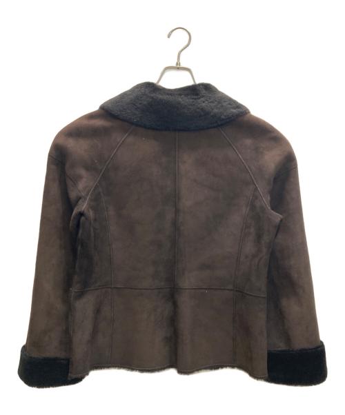 LOEWE（ロエベ）LOEWE (ロエベ) スウェードジャケット ブラウン サイズ:44の古着・服飾アイテム