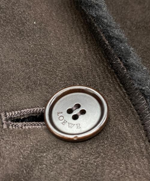 LOEWE（ロエベ）LOEWE (ロエベ) スウェードジャケット ブラウン サイズ:44の古着・服飾アイテム