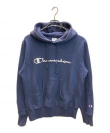 Champion（チャンピオン）の古着「リバースウィーブパーカー」｜ネイビー