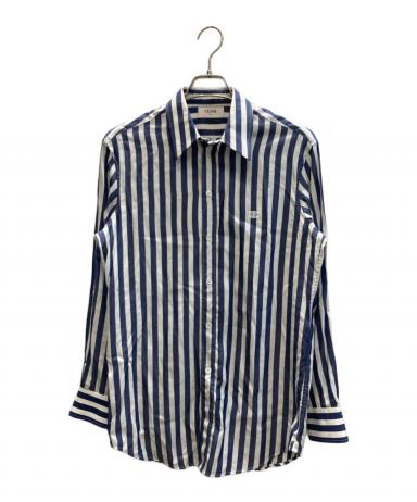 CELINE 半袖ストライプシャツ org.jpg