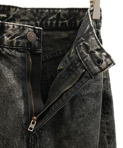 CELINE（セリーヌ）CELINE (セリーヌ) ウォッシュデニムパンツ ブラック サイズ:SIZE 24の古着・服飾アイテム