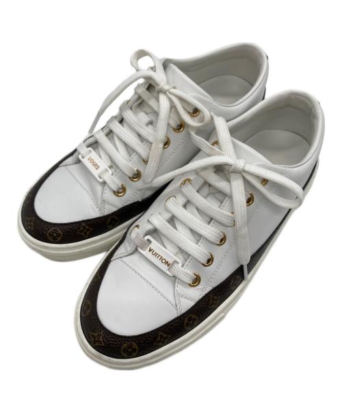 LOUIS VUITTON（ルイ ヴィトン）LOUIS VUITTON (ルイ ヴィトン) ステラーライン モノグラム スニーカー ホワイト サイズ:SIZE 34 1/2の古着・服飾アイテム