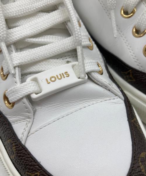 LOUIS VUITTON（ルイ ヴィトン）LOUIS VUITTON (ルイ ヴィトン) ステラーライン モノグラム スニーカー ホワイト サイズ:SIZE 34 1/2の古着・服飾アイテム
