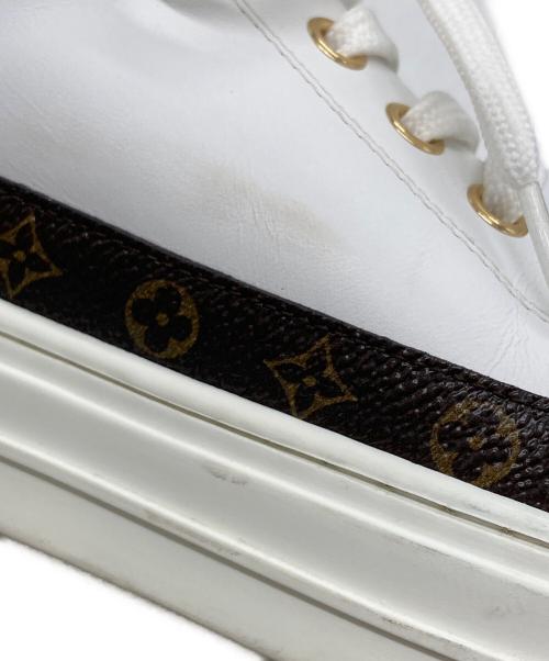 LOUIS VUITTON（ルイ ヴィトン）LOUIS VUITTON (ルイ ヴィトン) ステラーライン モノグラム スニーカー ホワイト サイズ:SIZE 34 1/2の古着・服飾アイテム