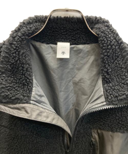 DESCENTE（デサント）DESCENTE (デサント) ABAHOUSE (アバハウス) 別注ボアフリースジャケット ブラック サイズ:Lの古着・服飾アイテム