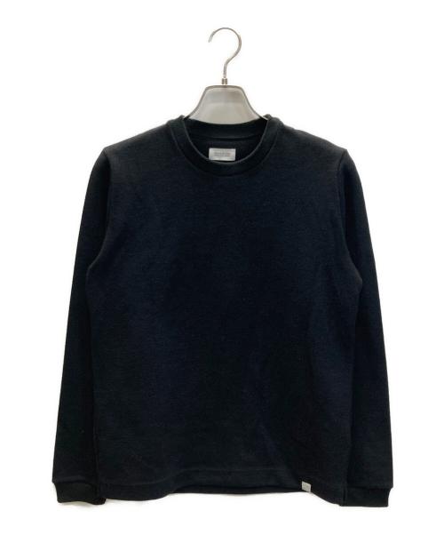 MACKINTOSH PHILOSOPHY（マッキントッシュ フィロソフィー）MACKINTOSH PHILOSOPHY (マッキントッシュ フィロソフィー) クルーネックニット ブラック サイズ:SIZE 38の古着・服飾アイテム