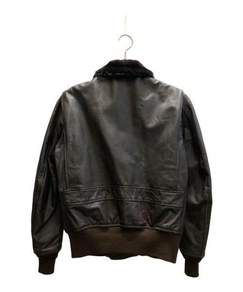 U'S NAVY（アメリカ海軍）U'S NAVY (ユーエスネイビー) G-1 フライトジャケット ブラウン サイズ:SIZE 40の古着・服飾アイテム