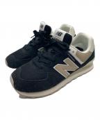 NEW BALANCEニューバランス）の古着「ローカットスニーカー」｜ブラック