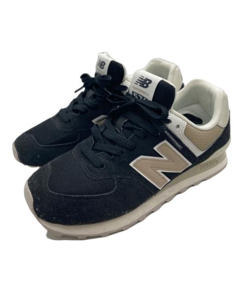 NEW BALANCE（ニューバランス）NEW BALANCE (ニューバランス) ローカットスニーカー ブラック サイズ:24㎝の古着・服飾アイテム