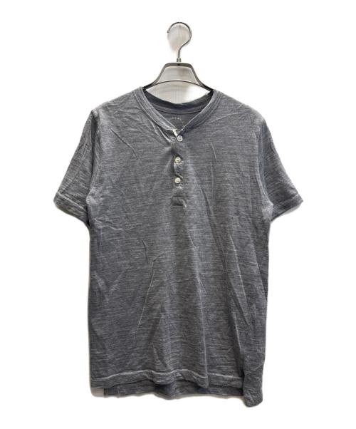 山と道（ヤマトミチ）山と道 (ヤマトミチ) Merino Light Henley C グレー サイズ:SIZE Sの古着・服飾アイテム