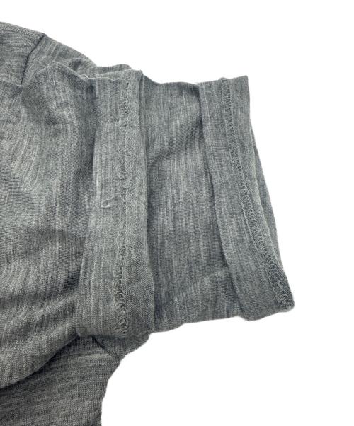 山と道（ヤマトミチ）山と道 (ヤマトミチ) Merino Light Henley C グレー サイズ:SIZE Sの古着・服飾アイテム