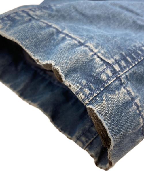 THE NORTHFACE PURPLELABEL（ザ・ノースフェイス パープルレーベル）THE NORTHFACE PURPLELABEL (ザ・ノースフェイス パープルレーベル) インディゴ ステンカラーコート インディゴ サイズ:SIZE Sの古着・服飾アイテム