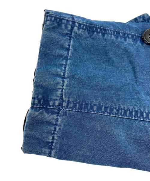 THE NORTHFACE PURPLELABEL（ザ・ノースフェイス パープルレーベル）THE NORTHFACE PURPLELABEL (ザ・ノースフェイス パープルレーベル) インディゴ ステンカラーコート インディゴ サイズ:SIZE Sの古着・服飾アイテム