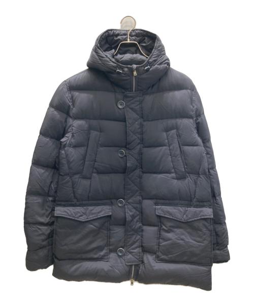 HERNO（ヘルノ）HERNO (ヘルノ) N-3Bタイプ フーデットダウンジャケット ネイビー サイズ:52の古着・服飾アイテム