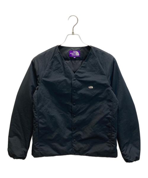 THE NORTHFACE PURPLELABEL（ザ・ノースフェイス パープルレーベル）THE NORTHFACE PURPLELABEL (ザ・ノースフェイス パープルレーベル) Down Cardigan/ダウンカーディガン ブラック サイズ:Mの古着・服飾アイテム