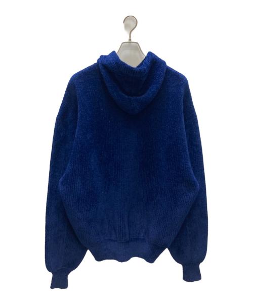 BALENCIAGA（バレンシアガ）BALENCIAGA (バレンシアガ) BB EMBROIDED HOODIE BBエンブロイダリー フーディー ネイビー サイズ:Sの古着・服飾アイテム