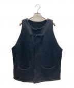 journal standard luxeジャーナルスタンダード ラックス）の古着「シープウールベスト」｜ブラック