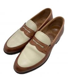 JOSEPH CHEANEY（ジョセフチーニー）の古着「BONNIE ローファー」｜ブラウン
