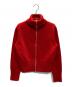MACPHEE（マカフィー）の古着「NZ LAMS ジップアップカーディガン」｜レッド