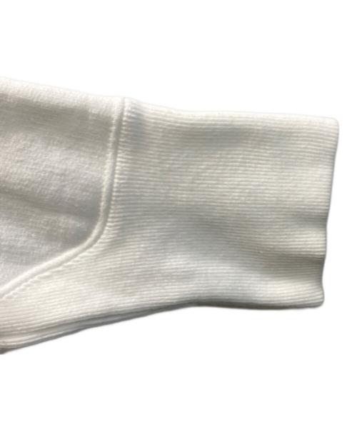 ATON（エイトン）ATON (エイトン) GARMENT DYE URAKE HOODIE ホワイト サイズ:02の古着・服飾アイテム