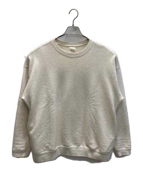Snow peak（スノーピーク）Snow peak (スノーピーク) Recycled Cotton Crewneck グレー サイズ:Ｍの古着・服飾アイテム