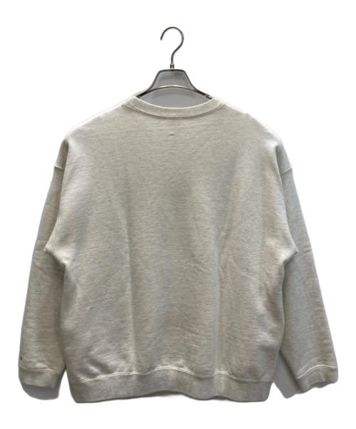 Snow peak（スノーピーク）Snow peak (スノーピーク) Recycled Cotton Crewneck グレー サイズ:Ｍの古着・服飾アイテム