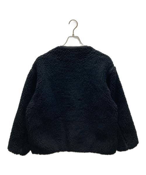 THE NORTHFACE PURPLELABEL（ザ・ノースフェイス パープルレーベル）THE NORTHFACE PURPLELABEL (ザ・ノースフェイス パープルレーベル) Wool BOA Fleece Field Cardigan ブラック サイズ:Sの古着・服飾アイテム