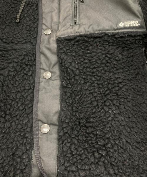 THE NORTHFACE PURPLELABEL（ザ・ノースフェイス パープルレーベル）THE NORTHFACE PURPLELABEL (ザ・ノースフェイス パープルレーベル) Wool BOA Fleece Field Cardigan ブラック サイズ:Sの古着・服飾アイテム