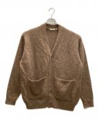 FARAHファーラー）の古着「Mohair Mixed Middle Gauge Cardigan」｜ブラウン