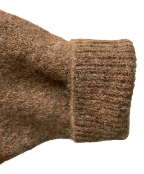 FARAH（ファーラー）FARAH (ファーラー) Mohair Mixed Middle Gauge Cardigan ブラウン サイズ:Mの古着・服飾アイテム