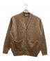 FARAH（ファーラー）の古着「Mohair Mixed Middle Gauge Cardigan」｜ブラウン
