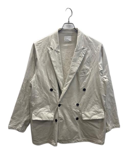 SCAIR（スケアー）SCAIR (スケアー) STRECH DOUBLE BRESATEAD JACKET グレー サイズ:SIZE 2の古着・服飾アイテム
