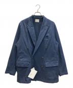 SCAIRスケアー）の古着「STRECH DOUBLE BRESATEAD JACKET」｜ネイビー