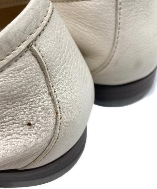 GUCCI（グッチ）GUCCI (グッチ) ホースビットローファー ホワイト サイズ:SIZE 8 1/2の古着・服飾アイテム