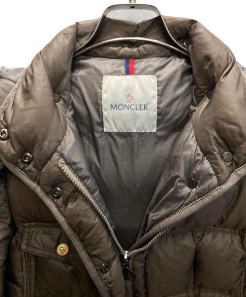 MONCLER（モンクレール）MONCLER (モンクレール) ROMARIN GIUBBOTTO ブラウン サイズ:SIZE 0の古着・服飾アイテム