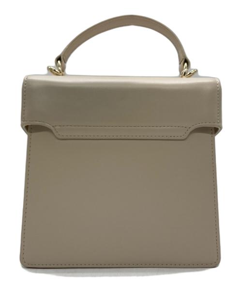 Samantha Thavasa（サマンサタバサ）Samantha Thavasa (サマンサタバサ) ボックス型ワンハンドルバッグ ベージュの古着・服飾アイテム