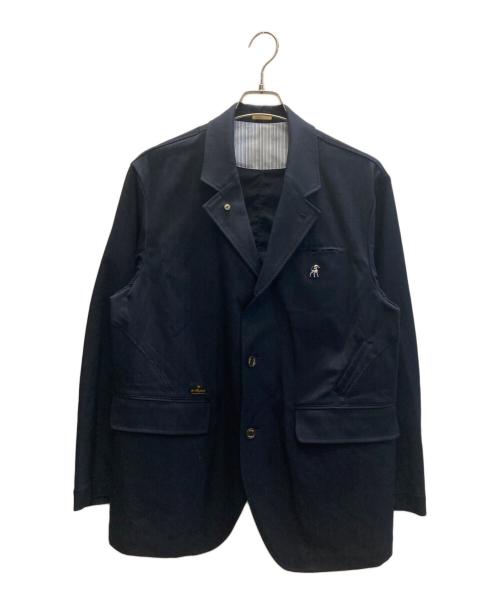 The shepherd UNDERCOVER（ザシェパード アンダーカバー）The shepherd UNDERCOVER (ザシェパード アンダーカバー) The shepherd ツイルパッカリングジャケット ブラック サイズ:SIZE 2の古着・服飾アイテム